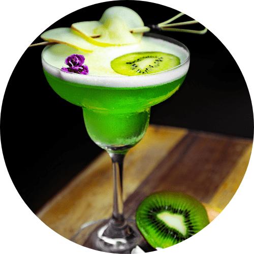 Apple Kiwi Martini, Cafe and Bar Brisbane